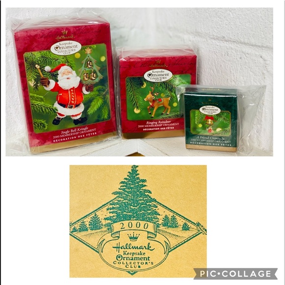 Vintage Hallmark Keepsake Ornament Collector’s Club 2000 - Picture 7 of 10